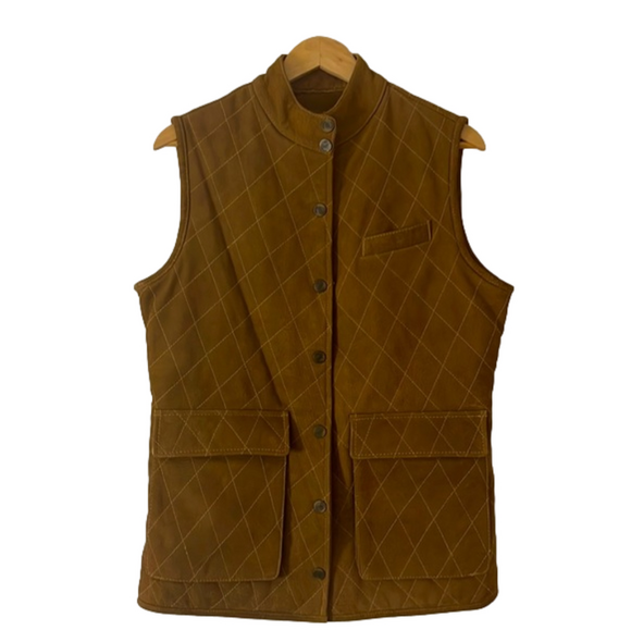 BRAEVAL Exventurer Genuine Leather Insulated Tunic Vest size M - Picture 1 of 13